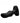 Rimmers Slim M Rechargeable Silicone Curved Rimming Plug with Remote Control - Black