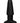 Rimmers Slim R Rechargeable Silicone Smooth Rimming Plug with Remote Control - Black
