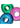 Ringer Max Cock Ring (3 Pack) - Neon Assorted - Assorted Colors