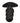 Rock Bottom Beaded Rechargeable Silicone Probe - Black