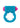 Rock Candy Sugar Grinder Vibrating Cock Ring - Blue