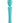 Rock Candy Sweetentsity Rechargeable Silicone Vibrating Wand - Blue