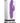 Romantic Rabbit Rechargeable Silicone Vibrator with Dual Motors - Purple