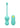 Romp Cello Rechargeable Silicone G-Spot Vibrator with Remote - Teal