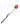 Rouge Devil Leather Riding Crop - Black/Red
