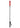 Rouge Fifty Times Hotter Long Riding Crop Slim Tip - Red - 24in