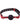 Rouge Leather Adjustable Ball Gag - Black/Red