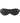 Rouge Leather Blindfold Eye Mask - Black