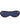 Rouge Leather Blindford Eye Mask - Blue
