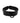 Rouge Leather Collar - Black