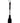 Rouge Mini Leather Oval Paddle - Black