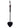 Rouge Mini Leather Spade Paddle - Black