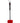 Rouge Mini Leather Spade Paddle - Red
