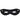Rouge Open Eye Mask Leather Or Suede - Black