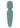 Rumble Wand Rechargeable Silicone Vibrator - Green