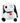 S-Line Rabbit Cross Eye - White - Small