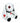 S-Line Rabbit Cross Eye - White - Small