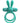 4b Ohare XL Rechargeable Silicone Rabbit Vibrating Cock Ring - Green/Kiwi - XLarge