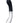 Secret Kisses Glass G Rechargeable Silicone Wand - Black/Clear