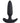 Selopa Black Beauty Rechargeable Silicone Vibrating Plug - Black