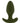 Selopa The Colonel Rechargeable Silicone Anal Plug - Green