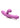 Shegasm + Thrust Wave Thrusting and Sucking Rechargeable Silicone Rabbit Vibrator - Purple