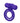 Silicone Rechargeable Dual Climaxer Cock Ring - Purple