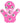 Simple and True Roller Balls Massager Glove - Pink