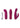 Skins Minis Massage A Trois - Magenta/Purple/White