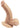 Skinsations Curve Ball Realistic Dildo with Suction Cup Waterproof - Flesh/Vanilla - 7in