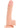 Skinsations Long Horn Realistic Dildo with Suction Cup Waterproof - Vanilla - 8.5in