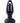 Snuggy Tapping Rechargeable Silicone Prostate Massager Butt Plug Anal Vibrator - Black