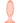 Softies Silicone Anal Plug - Orange - 4in