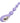 Soraya Rechargeable Silicone Anal Beads - Violet Dusk - Purple