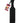 Sportsheets Leather Paddle with Fur - Black