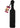 Sportsheets Leather Paddle with Fur - Black