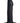 Squeeze-It Squeezable Phallic 6.75in Dildo - Black