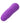 Mini Vibrating Studs Rechargeable Silicone Vibrator - Purple