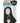 Super Naughty Dog Bone Gag Mask - Black