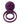 Svakom Tammy Silicone Rechargeable Clitoral Stimulator Couple's Ring - Purple