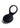 Svakom Tyler Silicone Rechargeable Clitoral Stimulator Couple's Ring - Black