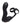 Swell Rechargeable Silicone Inflatable 10x Vibrating Prostate Plug with Cock and Ball Ring and Remote Control - Black
