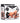 Tailz Black Cat Tail Anal Plug and Mask - Black - Set