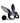 Tailz Bunny Tail Anal Plug and Mask - Black - Set