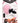 Tailz Moving and Vibrating Bunny Tails Rechargeable Silicone Anal Plug with Remote Control - Black/Pink