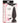 Tailz Snap-On Silicone Anal Plug - Black/Pink - Small