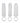 Textured Extension Set Penis Sleeves - Clear - 3 Piece