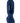 The Flapper Rechargeable Silicone Anal Plug with Remote Control - Blue