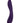 Thorny Rose Rechargeable Silicone Dual-End Vibrator - Purple