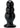 Titanmen Master Tool #4 Triple Ripple Anal Plug - Black - 6.5in